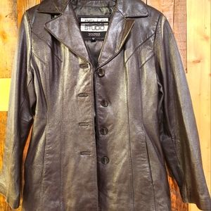 Woman's leather jacket